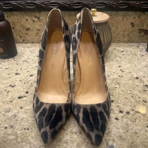 Ivanka Trump Animal Print Heels